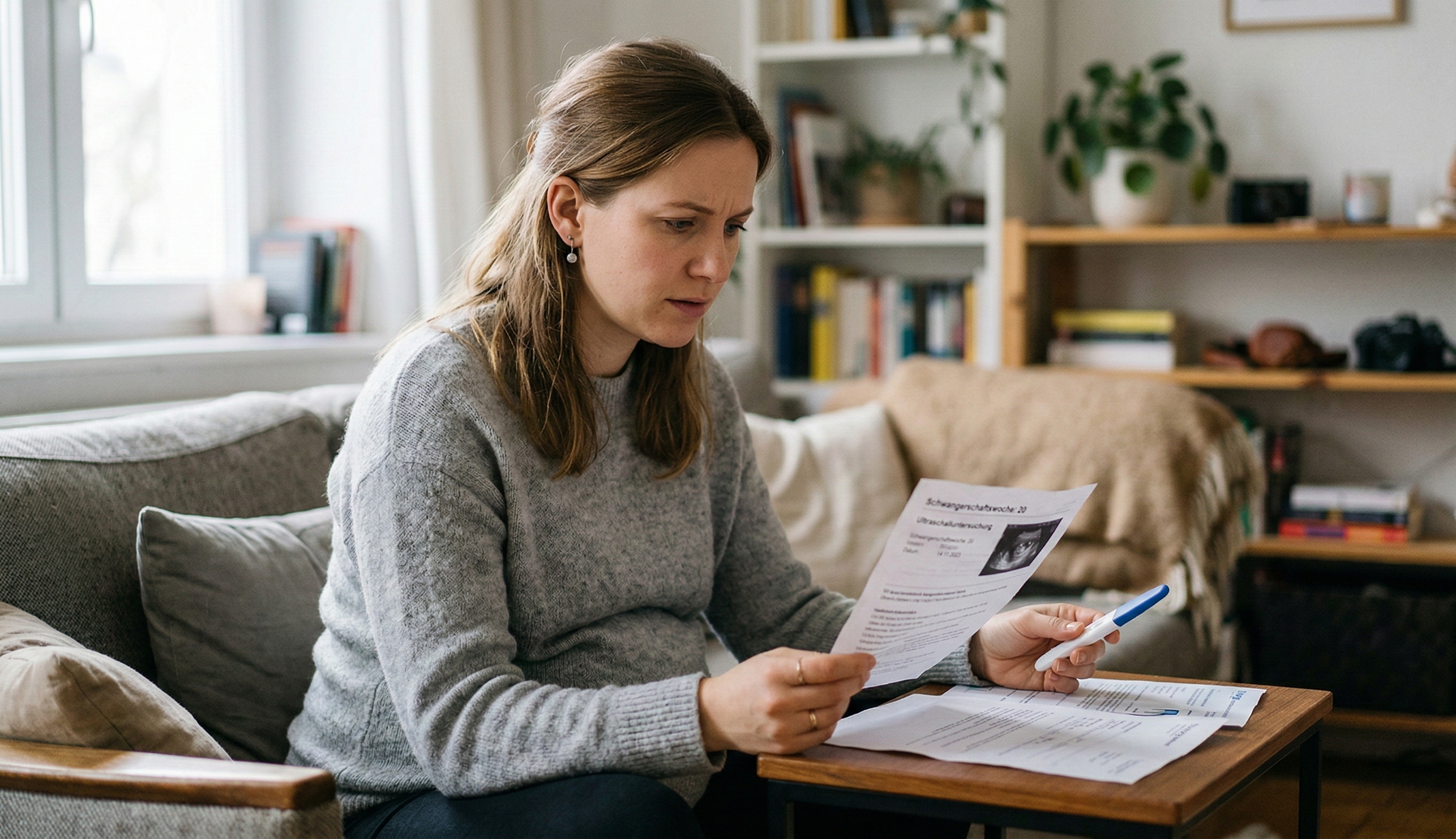 Schwangere Mitarbeiterin